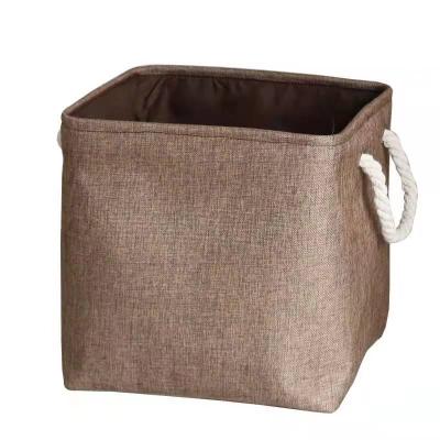 China Storage Clothes New EVA Cloth Storage Basket Foldable Storage Box Toys Clothes Toy Thick Storage Basket for sale