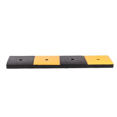 China 100*25*4CM durable curb rubber ramp/car ramps/road kurb rubber ramp for sale