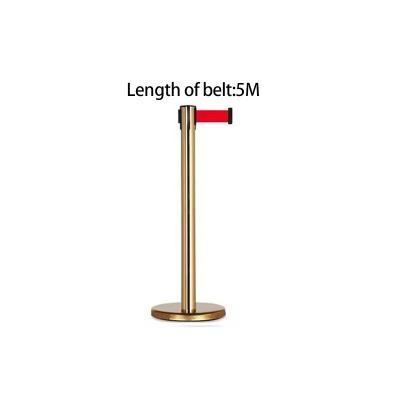 China Red Multi-application Crowd Control Stand Queue Line Stand Post Seat Belt Stands Rope Queue Pole Barriers for sale