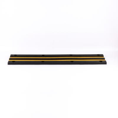 China 100*25*2.5CM Professional Rubber Wall Edge Car Parking Corner Guard Protector 100*25*2.5CM for sale