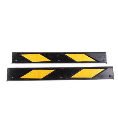 China 600*100*10MM Anti-collision Chinese Reflective Rubber Corner Guard Strip Guard for sale