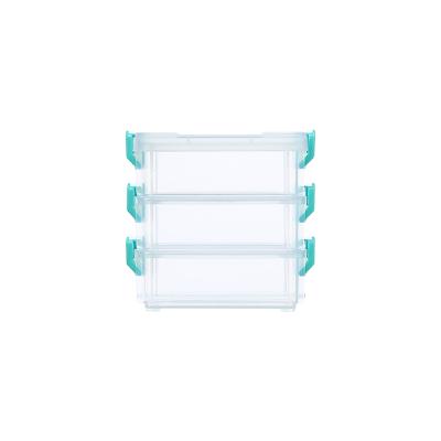 China Taiwan Viable Multifunctional Clear Plastic Box For Diy Craft / Plastic Storage Boxes for sale