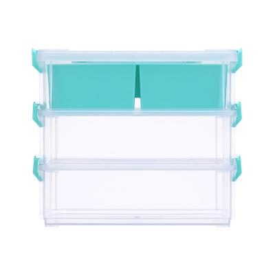 China Modern multifunctional 210*175*178mm plastic box for Diy craft/plastic storage boxes for sale