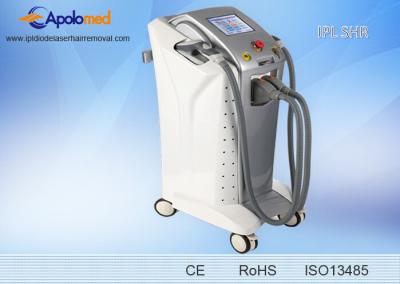 China IPL OPT / IPL SHR hair removal machine with double handpieces  / skin care facial wrinkle machine for sale