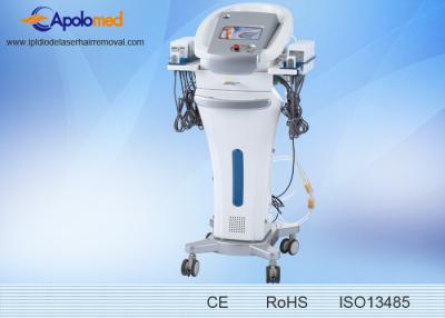 China High Power Lipo Laser Fat Removal Machine / Ceramic RF Body Slim Machine for sale