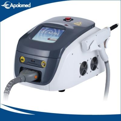 China Portable Tattoo Removal Machine With 1064nm / 532nm 800W , Laser Eyebrow Tattoo Removal for sale