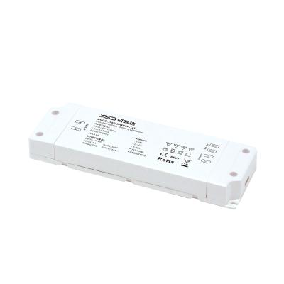 China Plastic Case YSD 12-80W AC Input 220 230 Volt In DC Output 12v 24v Power Supply Transformer Dimmable Switching Triac Led Driver for sale