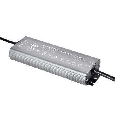 China Dimmable and ip67 waterproof led driver 200w 12V 24V 36v dimmable triac 0-10V/1-10V/10V PWM dimming led driver for sale