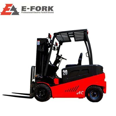 China Easy operate top level reach truck 3.5ton battery electric forklift for sale 2ton pallet forklifts 1070*100/120/122mm for sale