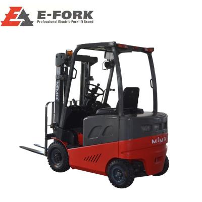 China Size Varied Best Price Electric Push Pallet Stacker Aisle Forklift Narrow Reach 1.5.0ton 1070*100/120/122mm Batteries for sale