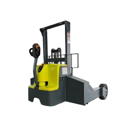 China Building Material Shops All 1ton Stacker , 1.5ton Electric Pallet Stacker Terrain Forklift for sale