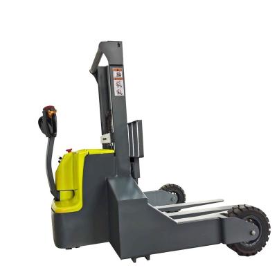 China Building Material Shops Rough Terrain Stacker 1.5ton Electric Forklift for sale