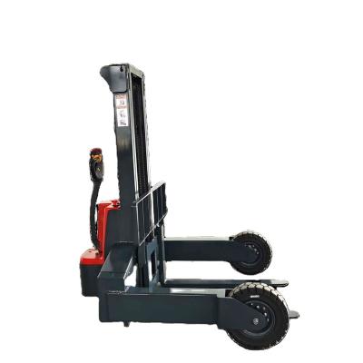 China Construction material stores electric rough terrian forklift full for sale