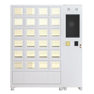 China Cooling Locker Vending Machine For Fresh Fruit Vegetables Meat Cakes Sushi for sale