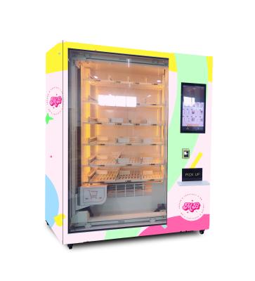 China Kundenspezifischer Logo Sushi Vending Machine Mini backt Bento Cakes Vending Machine zusammen zu verkaufen