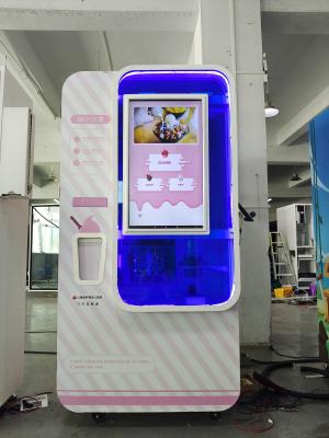 China Münzensofteis-Automaten-Jogurt-Eiscreme-Automat zu verkaufen