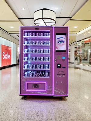 China Non Refrigerated Eyelash Vending Machine Beauty Products Vending Machine for sale