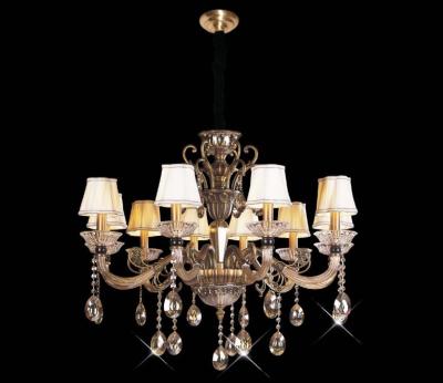 China 30 Arms Large Modern Crystal Chandelier Lighting No Dizzy For Hotel / Hallway for sale