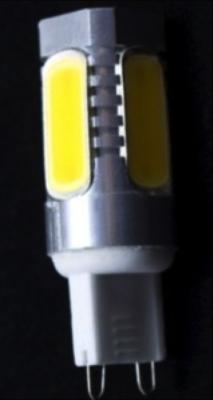 China G9 Aluminum COB LED Light Bulb 80 CRI LED Lighting Fixture , No Flickering for sale