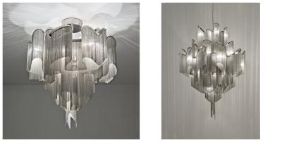 China Modern Wide Modern Glass Chandeliers , High End Chandeliers Fixture For Home Decor for sale