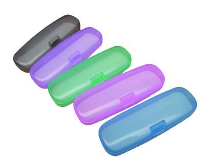 China hard clear plastic eyewear cases with light weight for children for sale