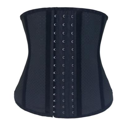 China 100% Antibacterial Latex Waist Trainer Corset Belly Slimming Underwear Belt Sheath Body Shaping Strap Waist Cincher for sale