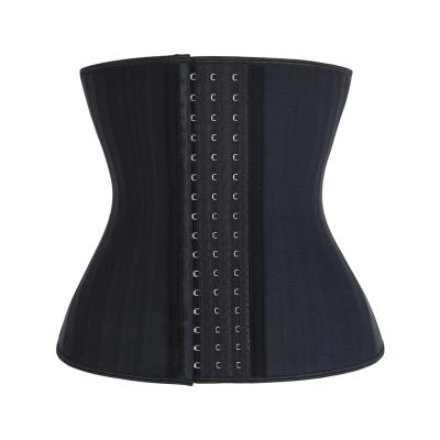 China Custom Private Label Antibacterial 7/9/13/25/29 Control Steel Abdominal Women Corset Bone Body Shaper Latex Slim Waist Trainer for sale