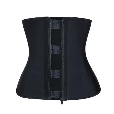 China Antibacterial Zipper Hooks Slimming Belly Belt Bodyshapers For Women Belly Waist Trainers And Shaper Wear for sale