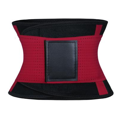 China Custom Wholesale Neoprene Waist Trimmer Antibacterial Slimming Waist Trainer Belt Sweat Belt Lumbar Belts for sale