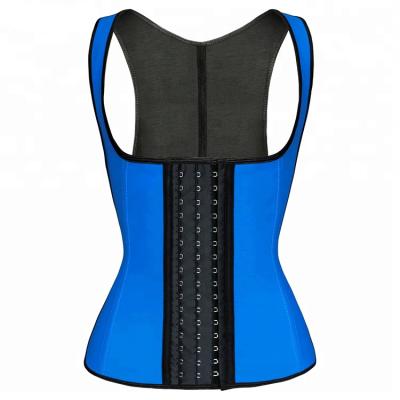 China Antibacterial Corset Women Body Shaper Waist Trainer Girdles Waist Trimmer Lift Up Vest Latex Waist Trainer for sale