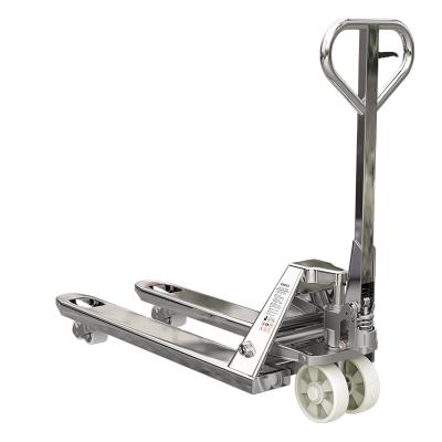 China China Manufacturer High Performance 2 Ton Manual Stainless Steel Pallet Jack Truck for sale