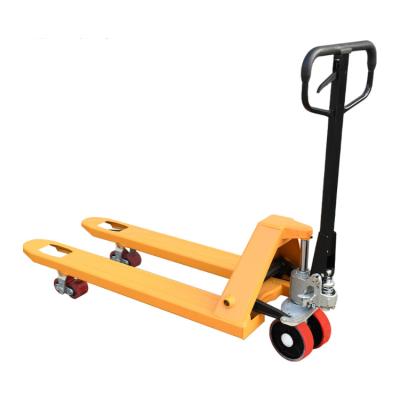 China High Quality Hotels and Latest Design Manual Forklift Truck 2500kg Factory Outlet Hydraulic Hand Pallet Truck for sale