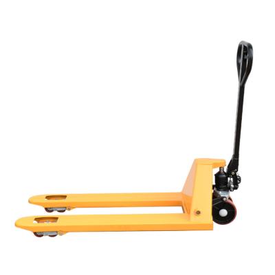 China 2021 Wholesale High Quality Manual Forklift Truck 2500kg Factory Outlet Hand Hydraulic Pallet Truck From Hotels for sale