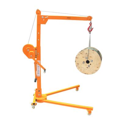 China Other Hand 200kg Propelled Crane Household Micro Small Hand Crane 220V Small Mobile Crane for sale