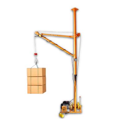 China Other Indoor Electric Indoor Portable Crane Household Small Hoist Crane for sale