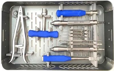 China Screw Removal Set V Type (Apply To Trauma,Spine, Intramedullary Nail) for sale