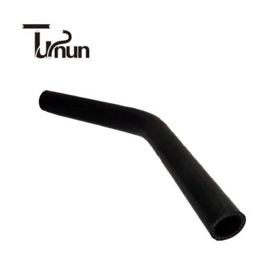 China Silicone Auto Radiator Coolant Hose Coolant Turbo Rubber Bending Radiator 45 Degree Silicone Rubber Hose for sale