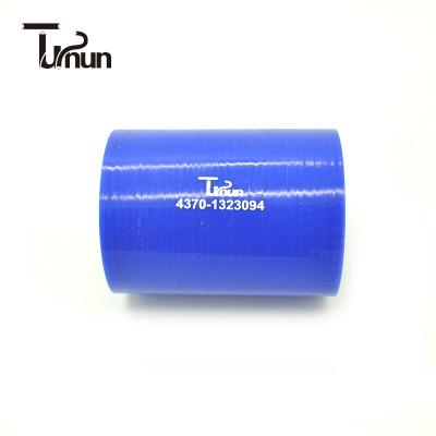 China Customizing Standard Size Silicone Hose 4370-1323094 ID-70mm Length 100mm for sale