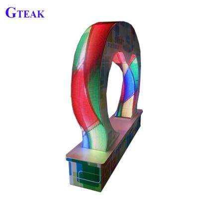 China Small indoor custom flexible led screen for exhibition for sale