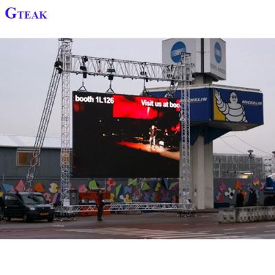 China 960*960 640*640mm iron cabinet outdoor waterproof smd full color painel led carteles p5 led Para outdoor screen led p5 for sale