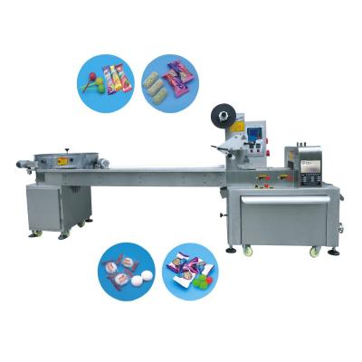 China Automatic Food Candy Pillow Gummy Packing Machine for sale