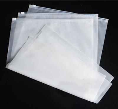 China Recyclable Matte Finish Plastic Zipper Bag For Clothing Underwear Bag Packing Pouch for sale