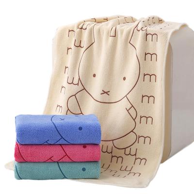 China Hot Selling Cheap Custom Soft Water Absorbent Cotton QUICK DRY Super Abrasive Super Bath Towel for sale