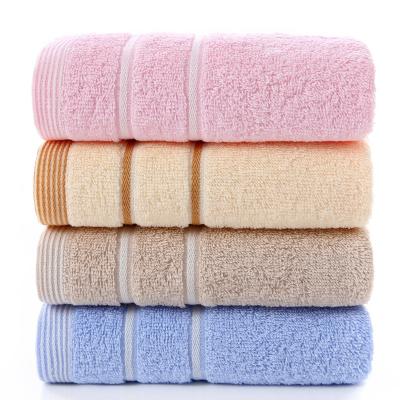 China Wholesale Custom QUICK DRY Luxury 100% Cotton Bathroom Towel Soft And Comfortable Absorbent Towel for sale