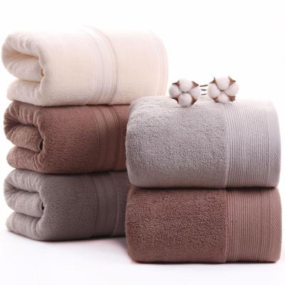 China Child Safe 100% Cotton Printed Luxury Hotel Family Bath Towel Thick Soft Comfortable Towel for sale