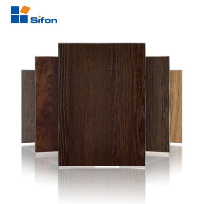 China ACP Interior Wall Cladding Auland Wall Cladding Design Color Chart Sheet Wood Price for sale