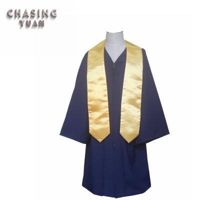 China School Clothes Matte Navy Blue Children's Nursery Graduation Robs&Stole for sale