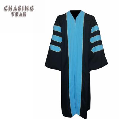 China Custom Graduation Gown Phd Academic Graduation Gown for sale