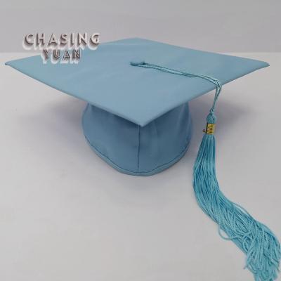 China Factory Hot Matte Polyester Adult Graduation Cap /Hat From China Selling Graduation Hat/Cap And Tassels And Tassels Current Year Charm 2019 for sale