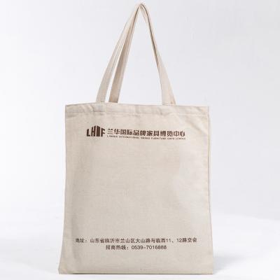 China Travel Shopping Environmentally Friendly Reusable White Canvas Bag , Custom Canvas Bag for sale